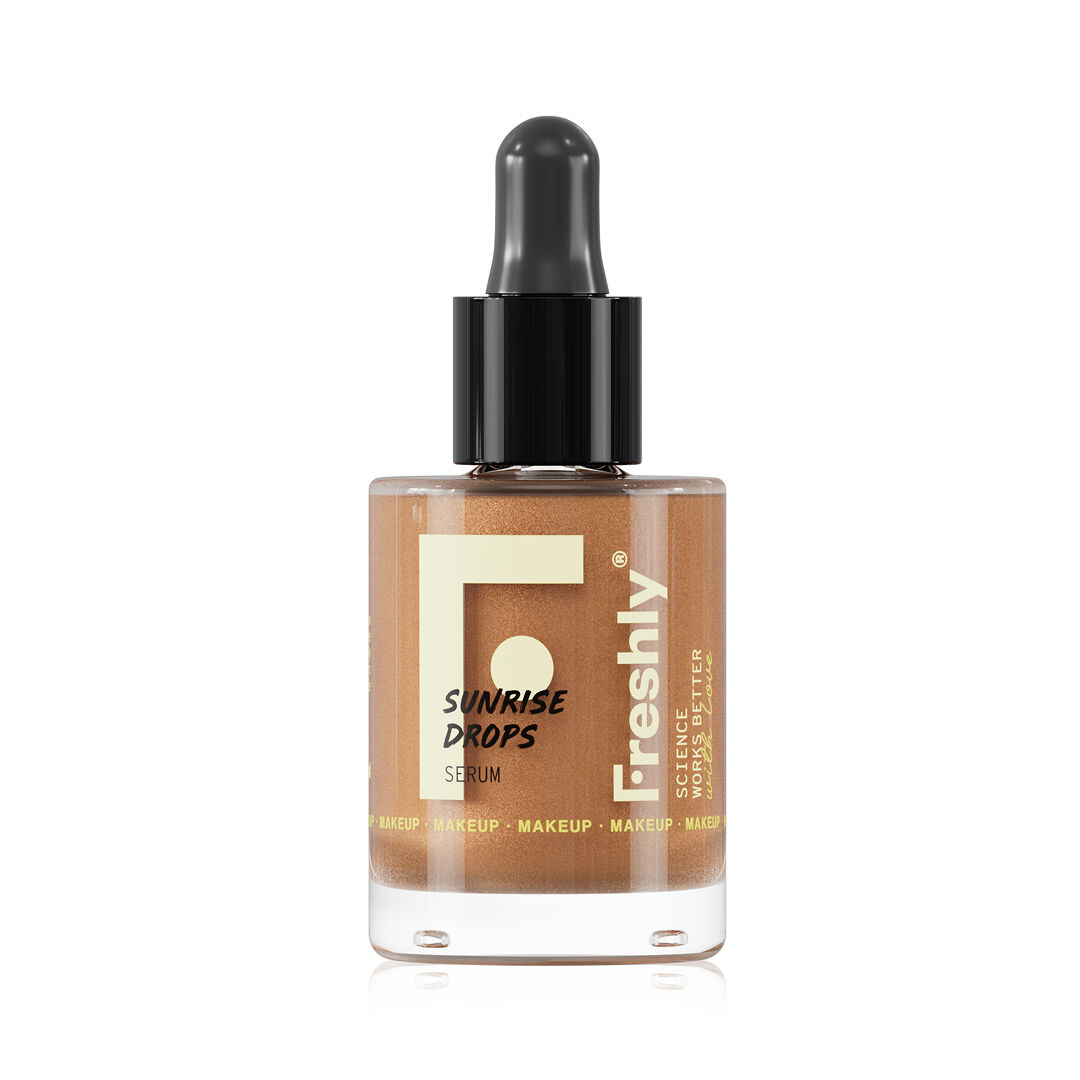 FRESHLY  Bronzeador Facial Instantâneo com Vitamina C - Sunrise Radiance Bronzing Serum - 28ml
