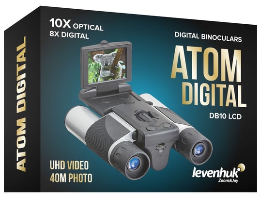 LEVENHUK - Jumelles Binoculaires lcd numériques de atom digital
