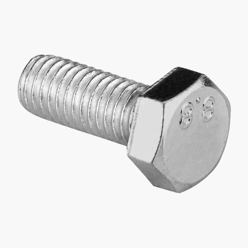Sekskantskrue M8 x 20 mm, fzb, 10 stk.