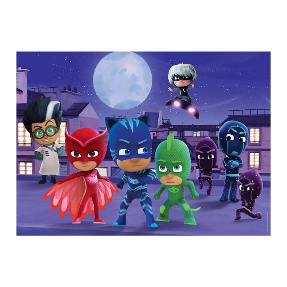 Puzzle 60 pièces Pyjamasques et les super méchants