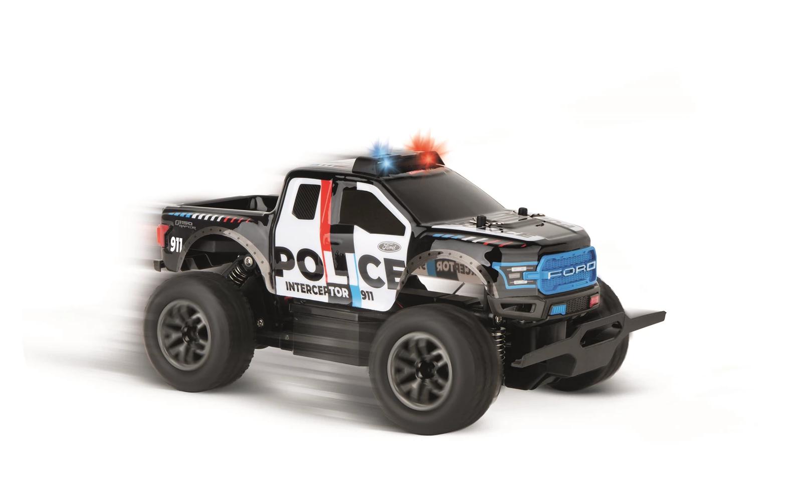 Ford F-150 Raptor Police 1:18Funkgesteuerter Polizei-Pickup im Massstab 1:18