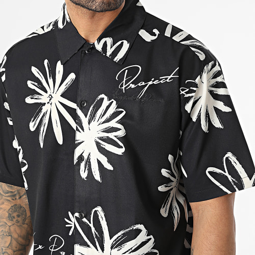 Chemise Manches Courtes 2310044 Noir