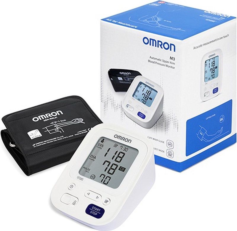 OMRON M3 Bloeddrukmeter - Volautomatisch - Comfortabel Manchet