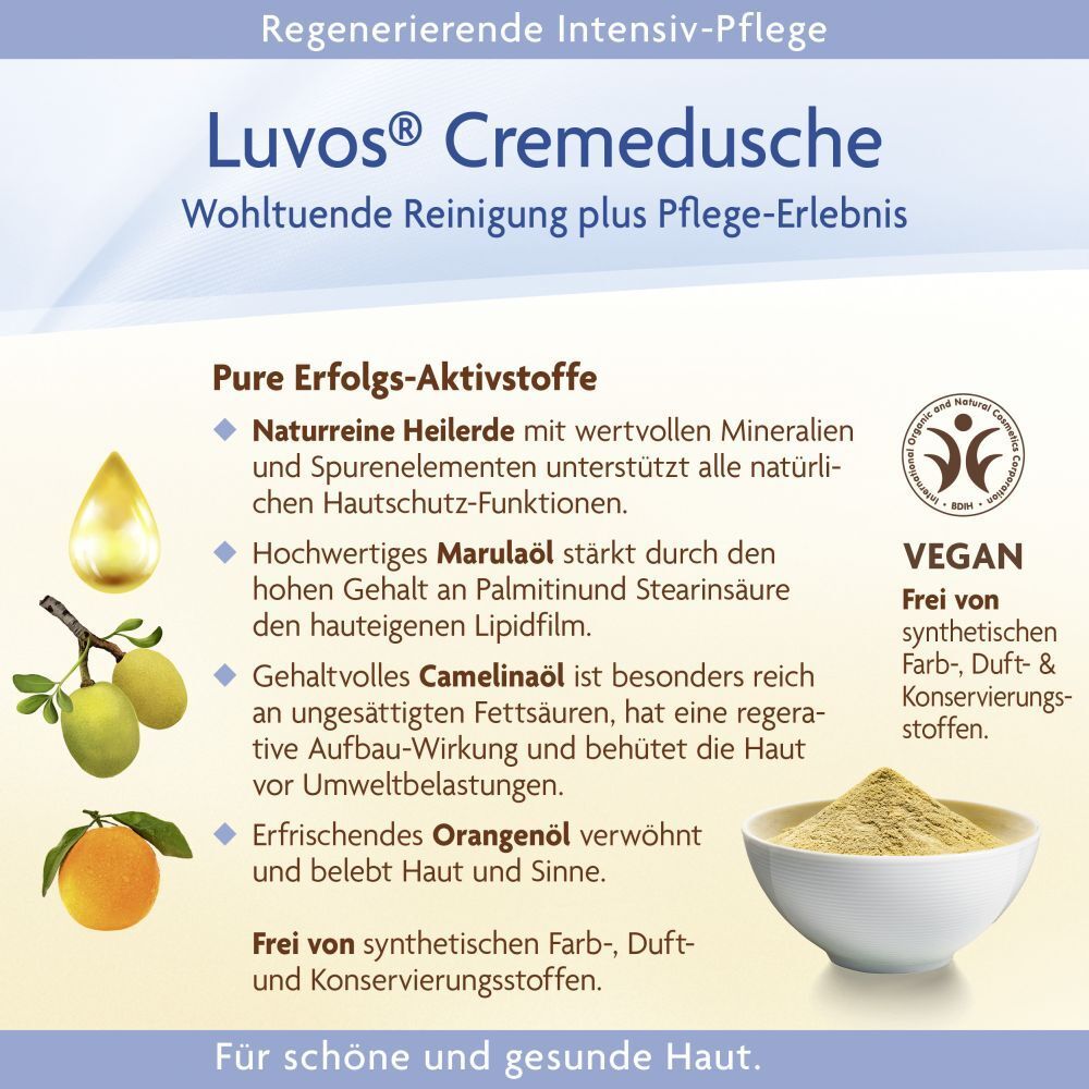 Luvos-Heilerde Cremedusche