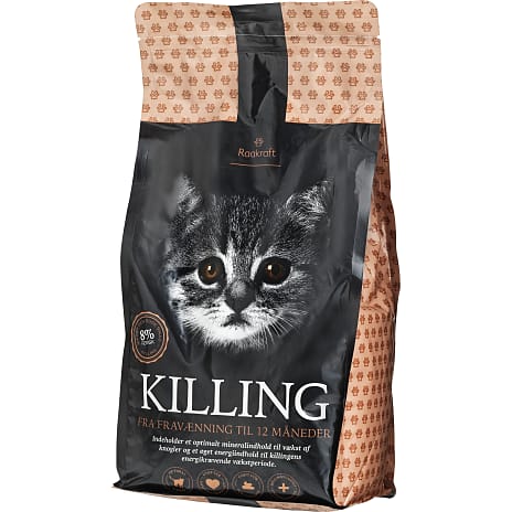 Tørfoder m. kylling til killinger