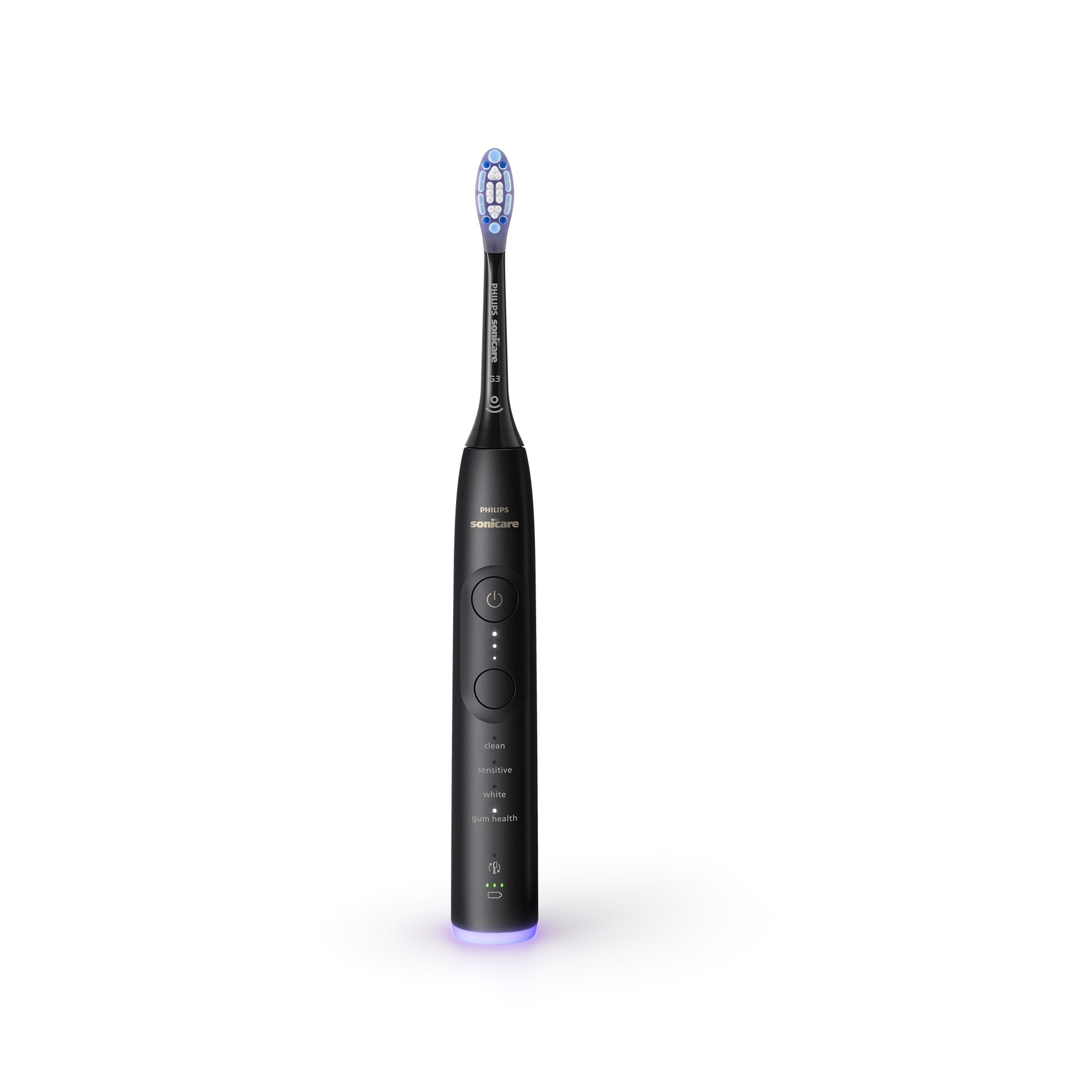 Sonicare 7100 Elektrische Zahnbürste Schallzahnbürste mit Induktiver Ladestation   Reise Lade Case (HX7421/01) - Schwarz