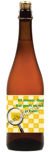 39 jaar Blond Bier 75 cl
