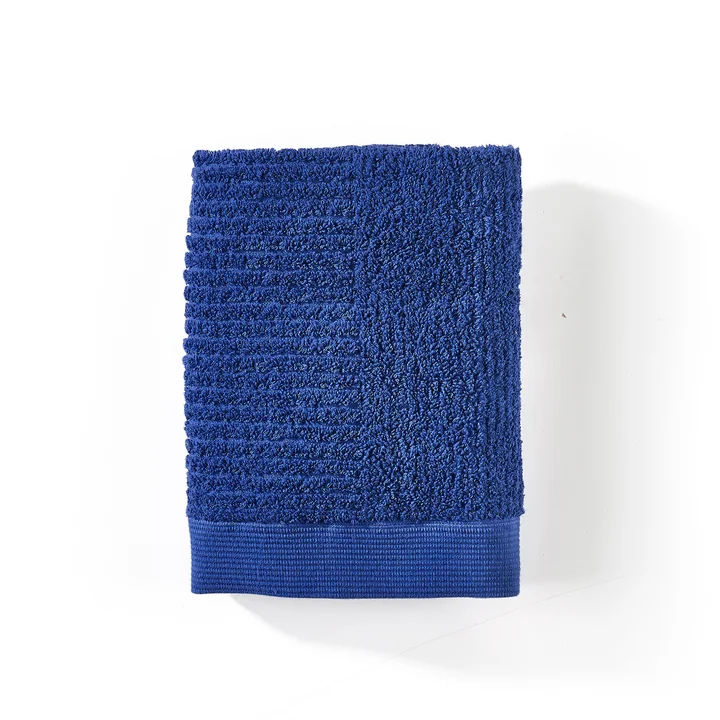 Zone Denmark - Classic Gästehandtuch, 50 x 70 cm, indigo blue