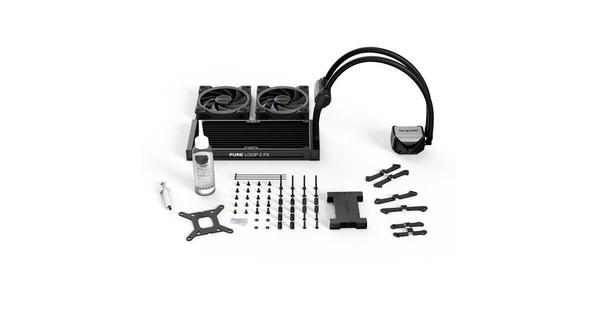be quiet!Pure Loop 2 FX 240 mm waterkoeling  (Zwart, 4-pins PWM fan-connector, Tweedekans)