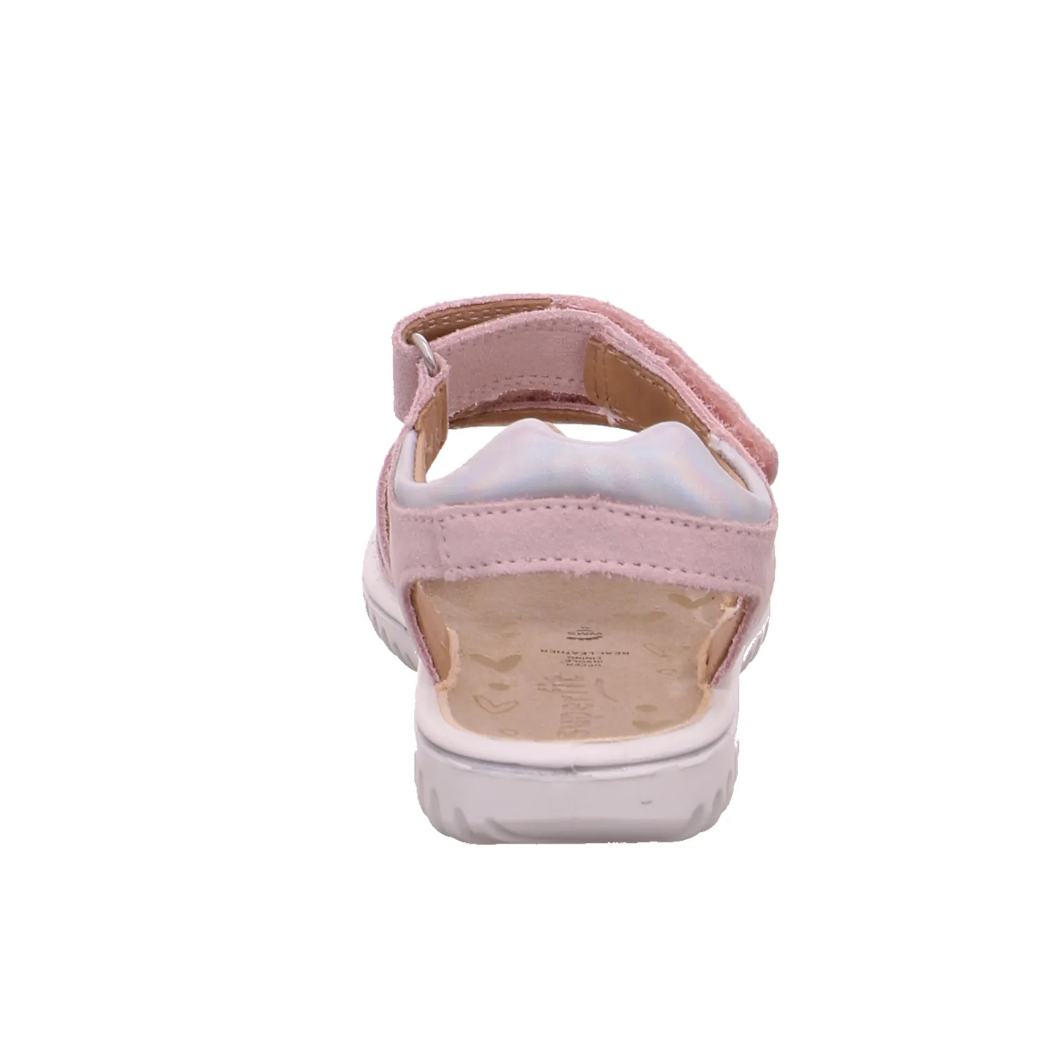 SUPERFIT Kleinkinder-Sandale Rosa Leder  Mädchentraum