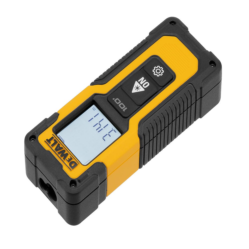 Medidor de distância a laser DEWALT de 30 metros (100 pés) DWHT77100-XJ