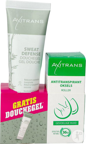 Axitrans Roller Peau Sensible 20ml + Gel Douche 100ml Gratuit