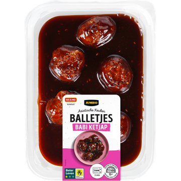 Jumbo Aziatische Keuken Balletjes Babi Ketjap 260 g
