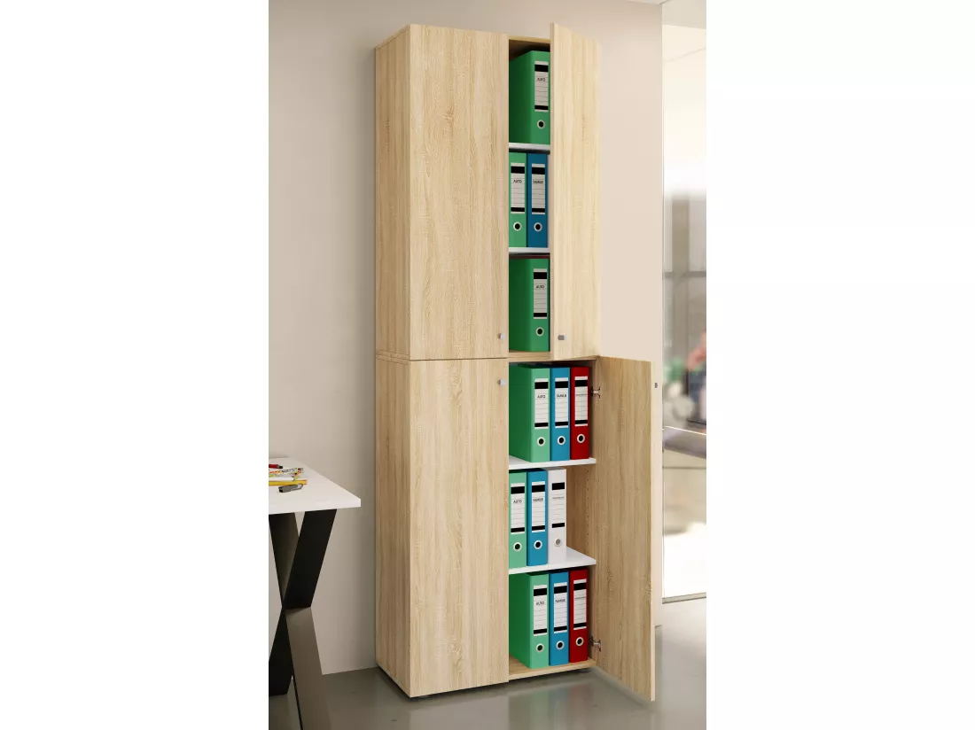 Armoire de bureau Armoire à dossiers Lona 6x