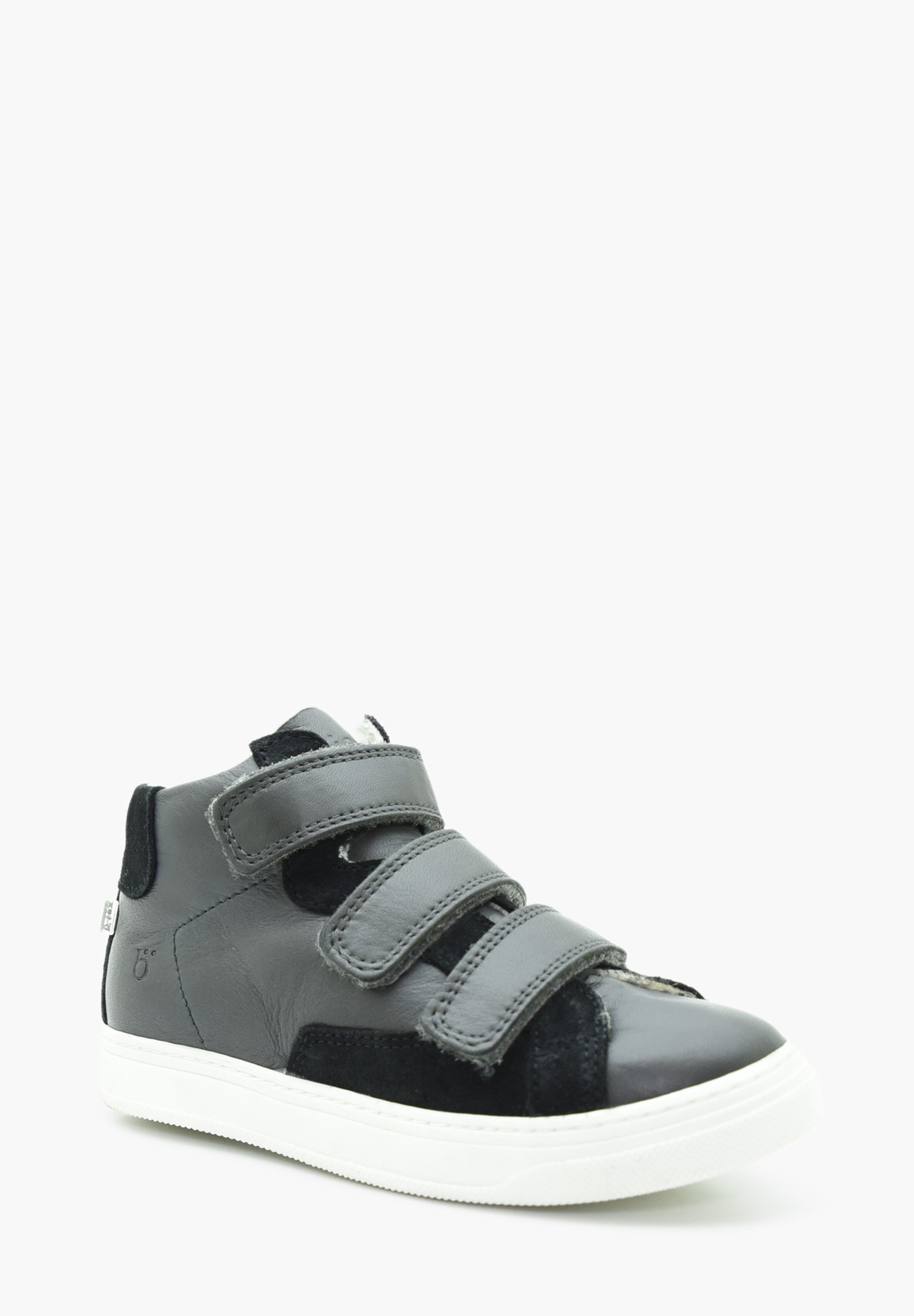 Hermance velcro TEX Wollfutter Kinder Schwarz