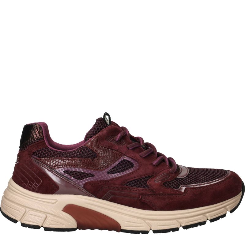Gabor Rollingsoft Sneakers Rood Dames