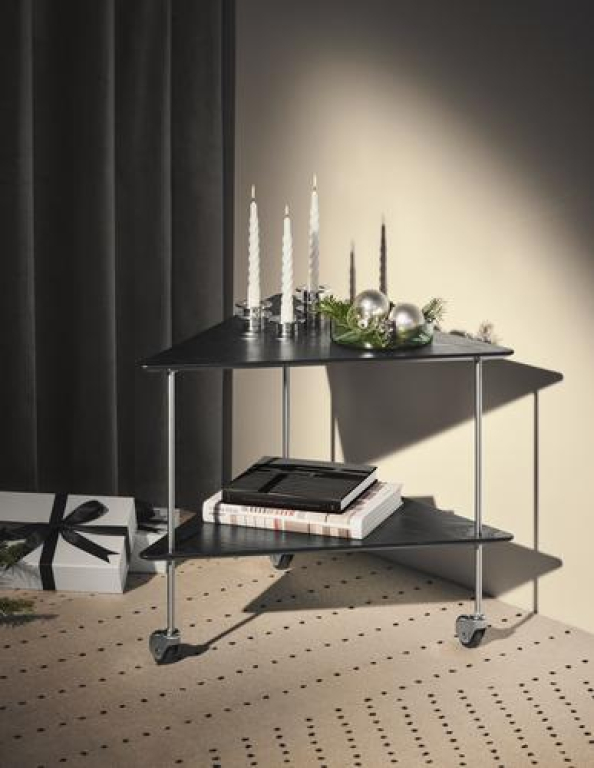 Fritz Hansen AJ trolley walnoot