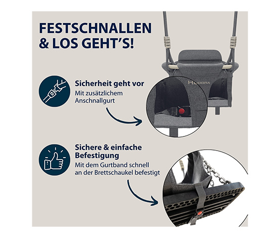 HUDORA Schaukelaufsatz Toddler