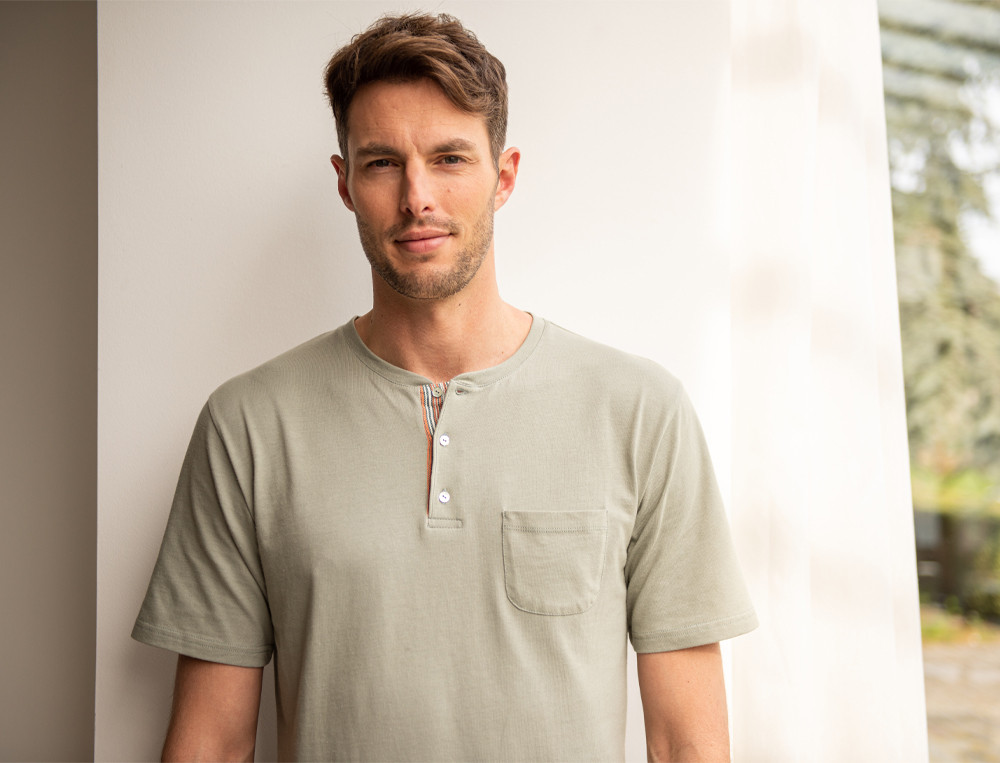 Pyjama short homme-Flânerie