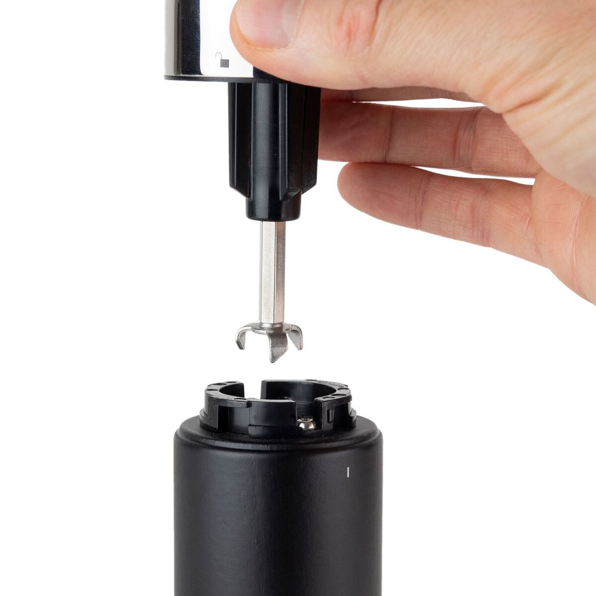 Isen Muskatkvern Matt Svart 15 cm