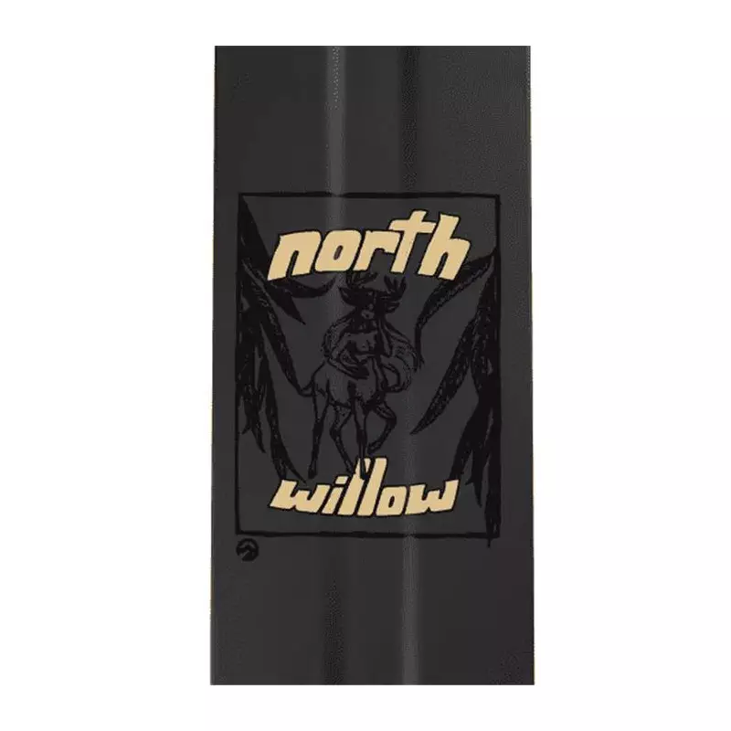 Deck trottinette NORTH Willow Noir mat 6 x 21,5