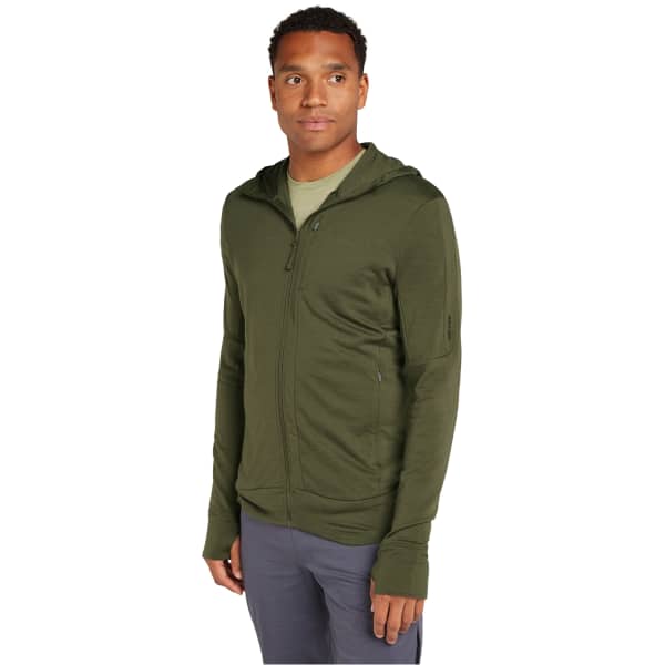 Veste polaire randonnée ICEBREAKER M 260 QUANTUM IV LS ZIP H LODEN