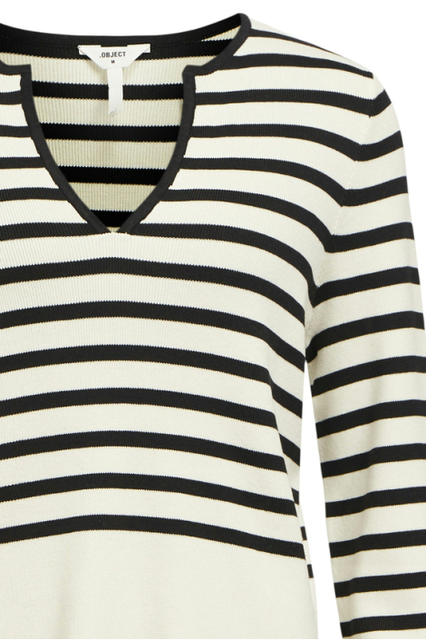 Object beige dames trui