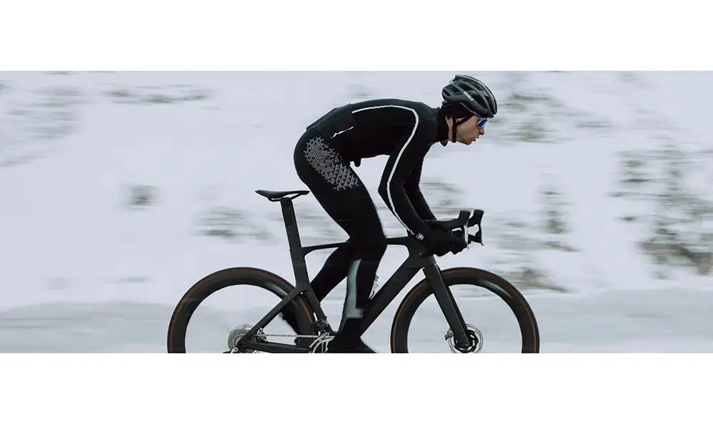 Q36.5 Skinsuit Thermobolik Lang Zwart Heren