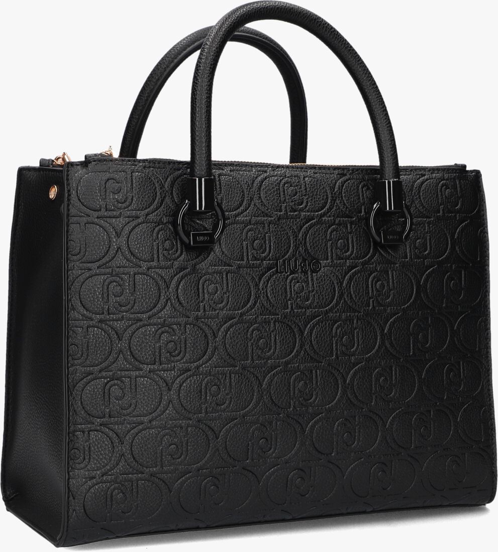 LIU JO zwarte liu jo handtas ecs m satchel double zip