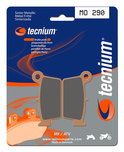 Plaquettes de freins Tecnium MX/Quad métal fritté - MO290