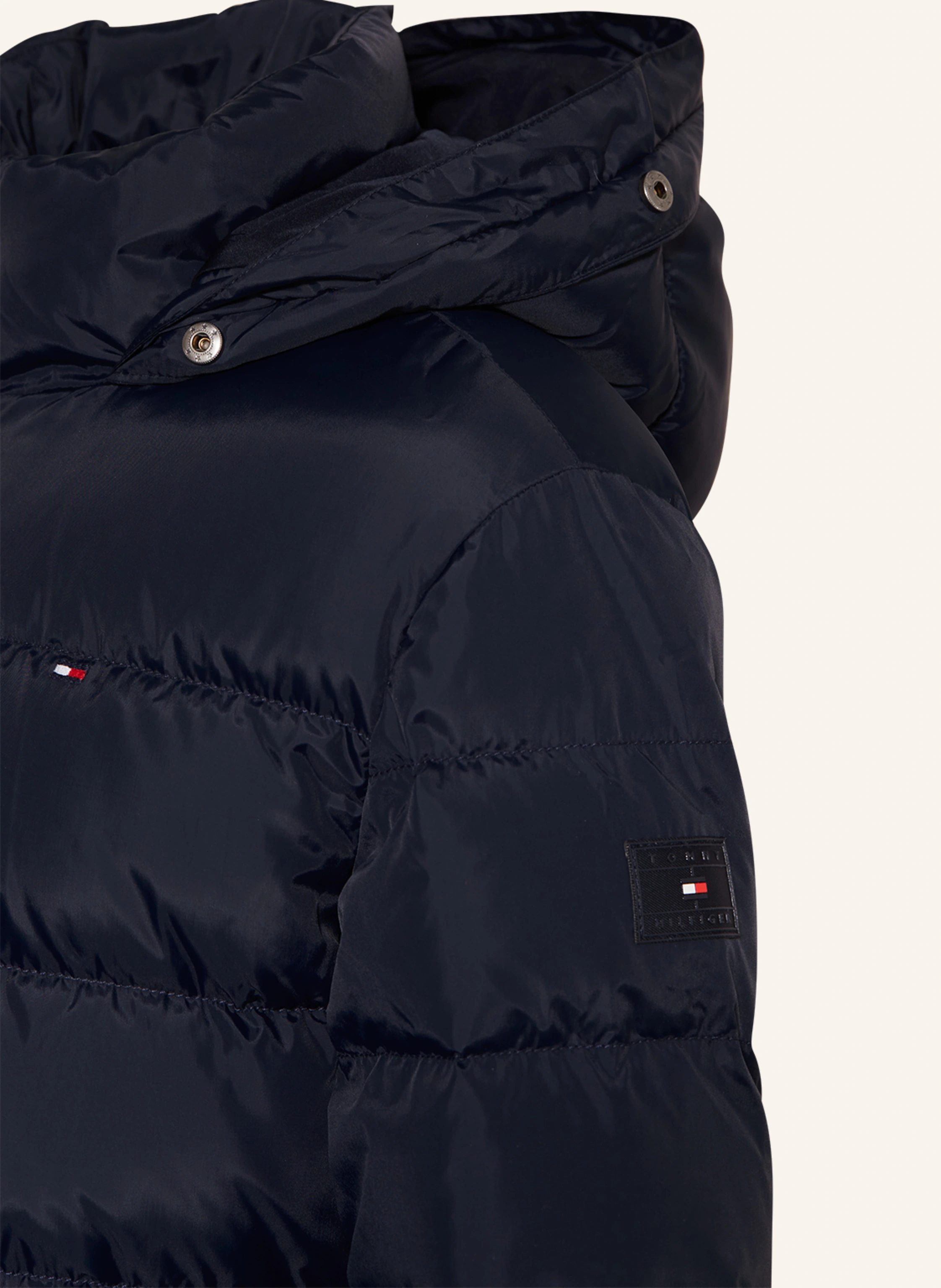 TOMMY HILFIGER Daunenjacke mit abnehmbarem Kunstpelz