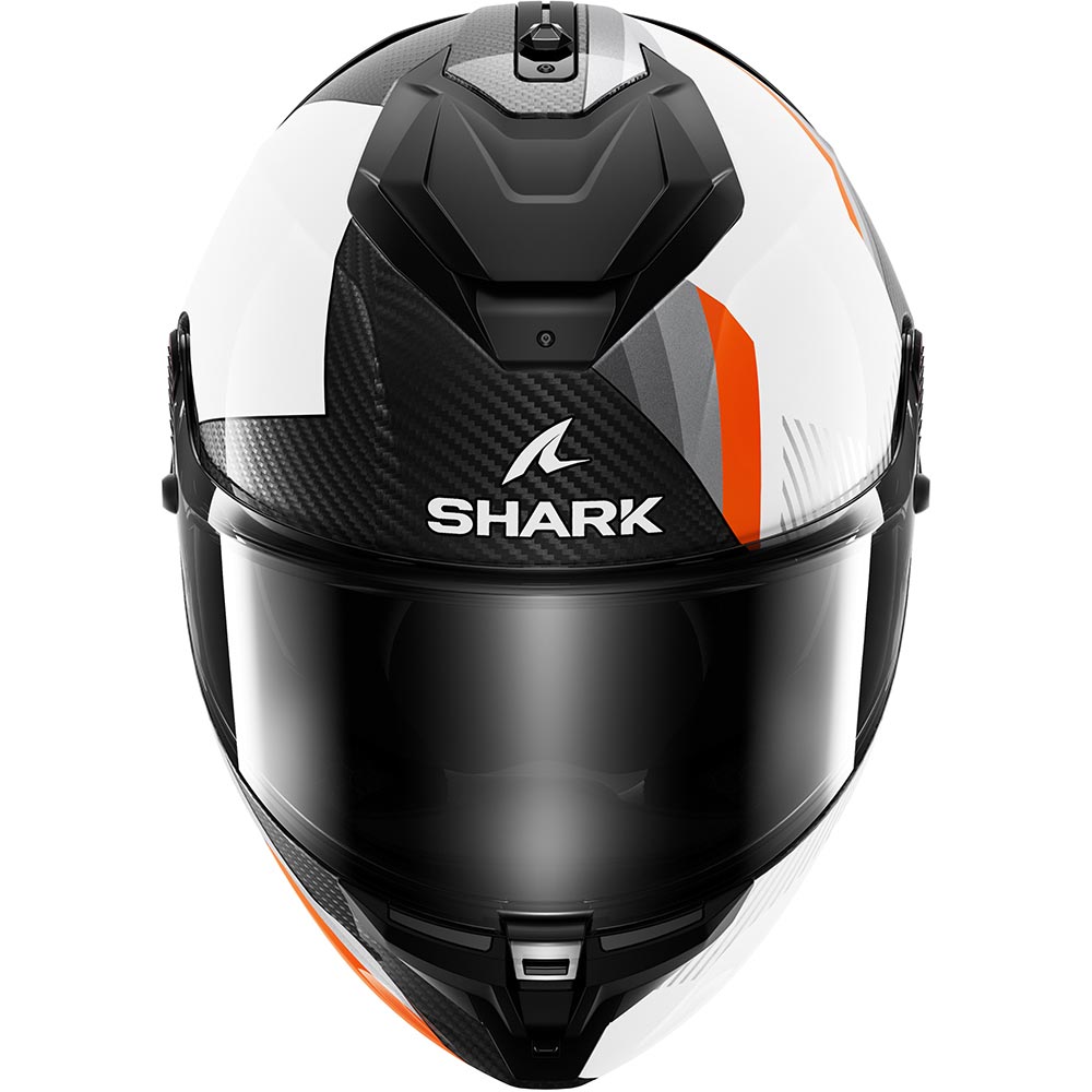 Shark - Casque Spartan GT Pro Dokhta Carbon Noir / Blanc / Orange / Brillant