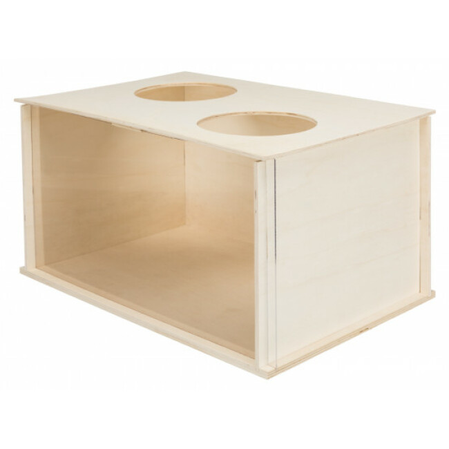Boite à creuser en bois pour rongeurs Trixie
