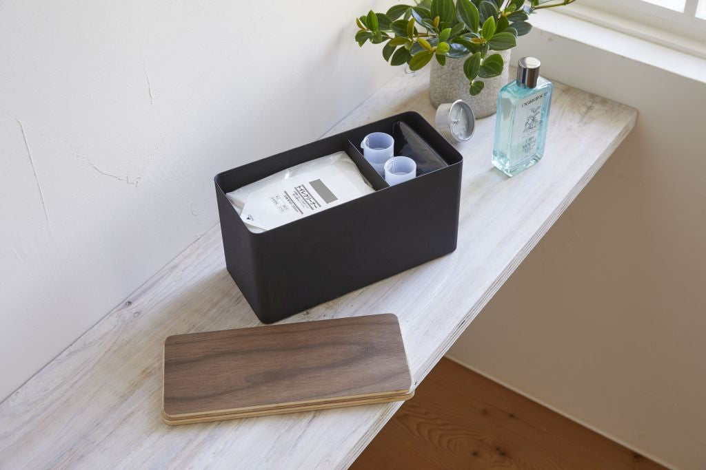 Yamazaki Opbergbox Make Up | Sanitair - Rin - Zwart