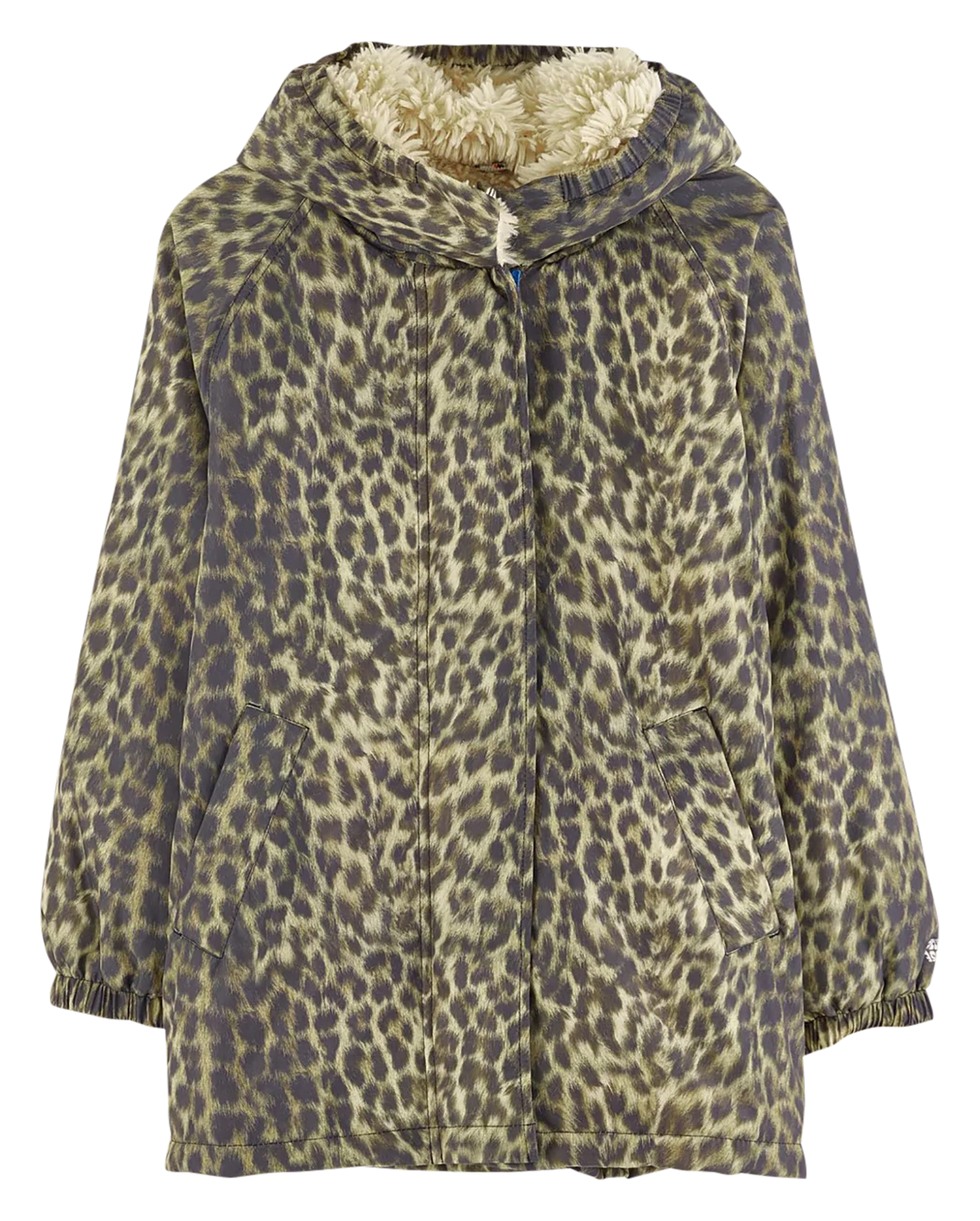 HARBOR - Parka longue imprimée à capuche | Multicolore
