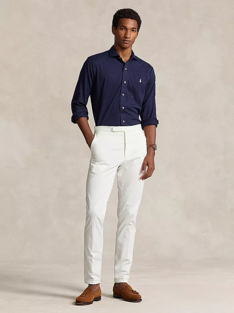 POLO RALPH LAUREN Jerseyhemd Slim Fit dunkelblau