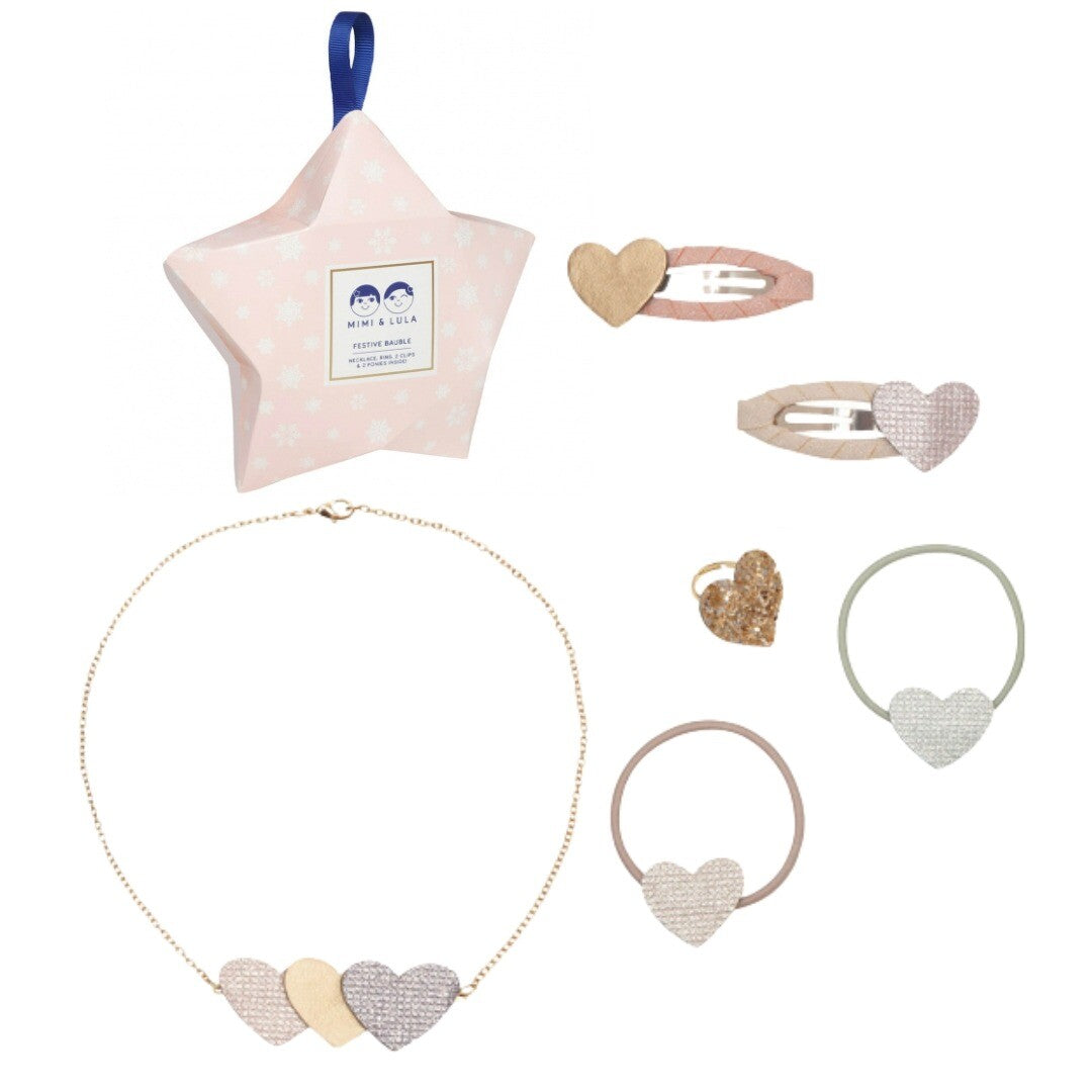 Mimi & lula cadeaudoos accessoires - hartjes