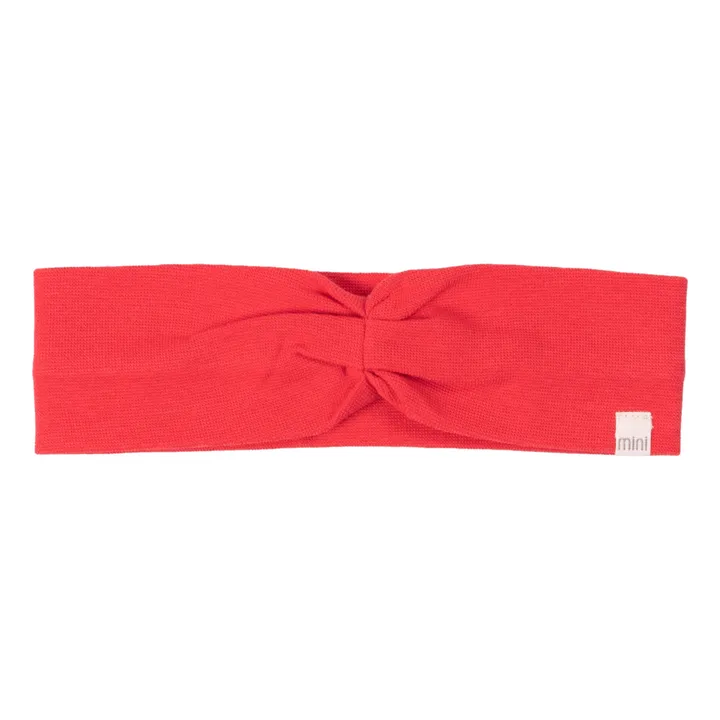 Minimalisma Headband Coton Bio Luna | Rose fluo