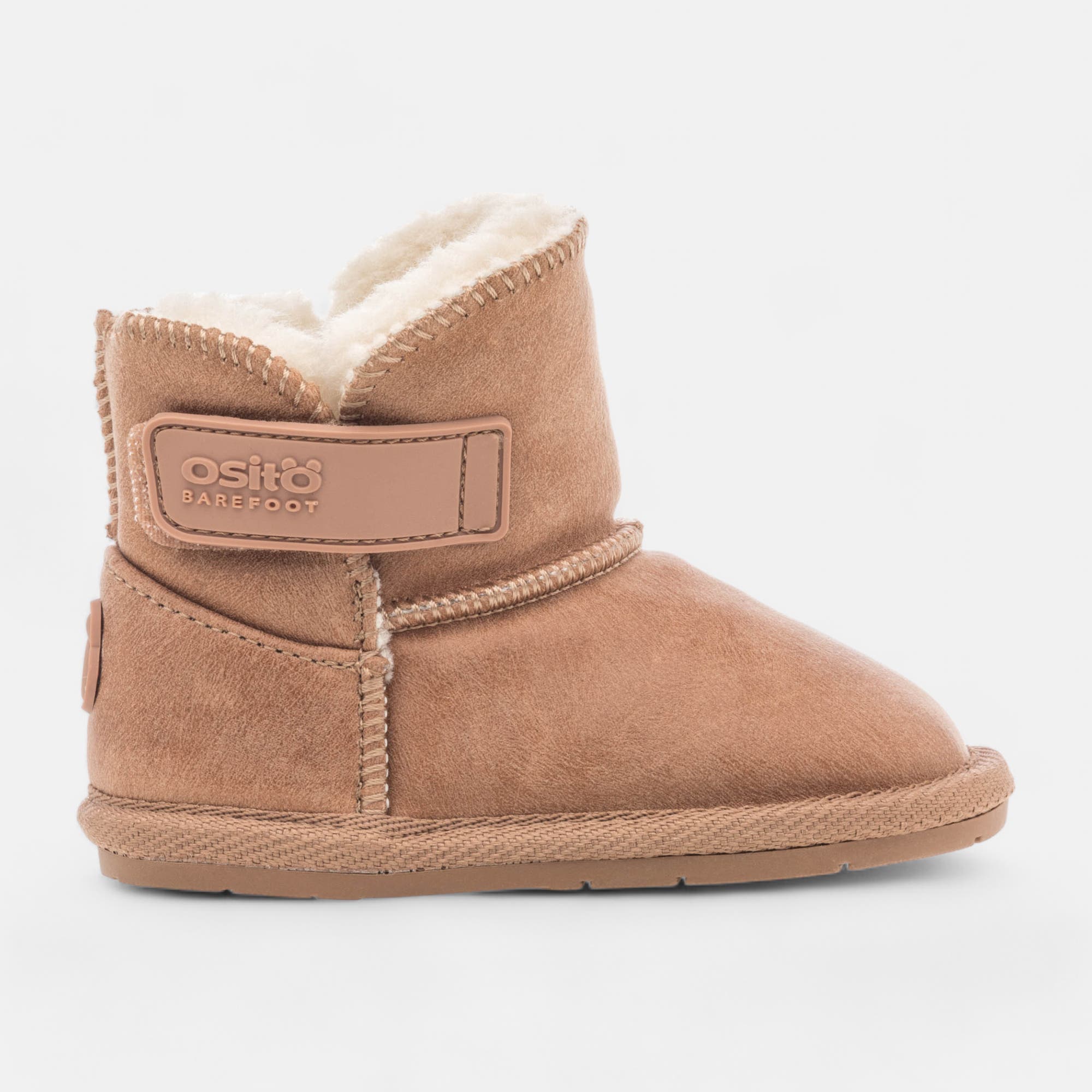 Bottines Bébé fille cognac
