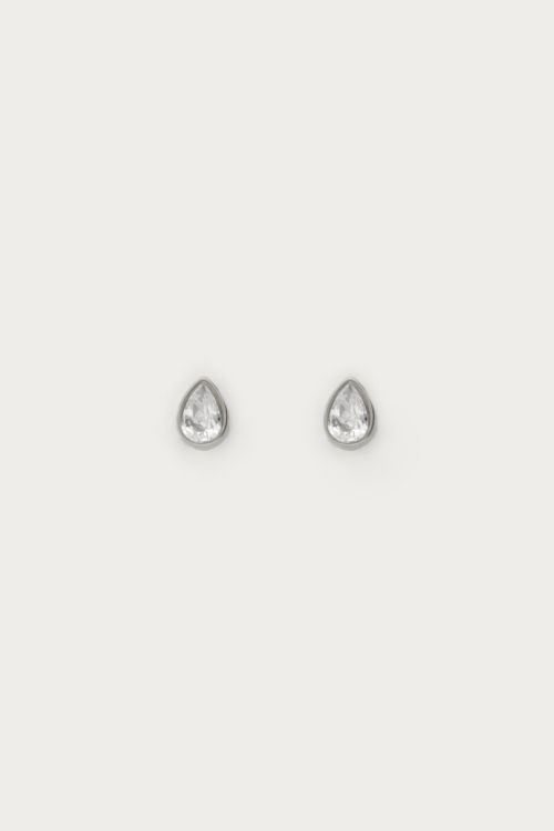 Studs met strass druppel