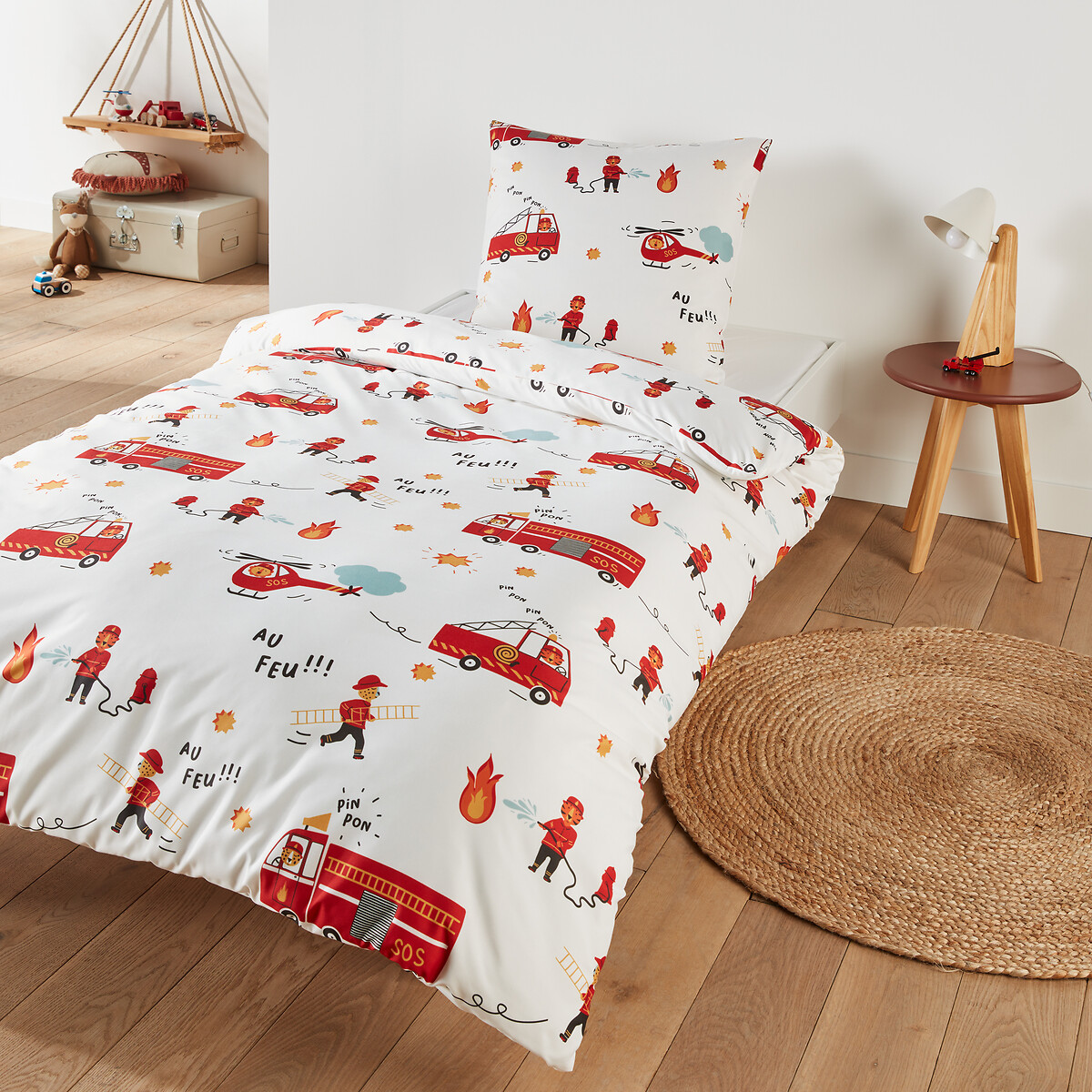 SO'HOME<br>Conjunto de cama em microfibra reciclada, fronha quadrada
