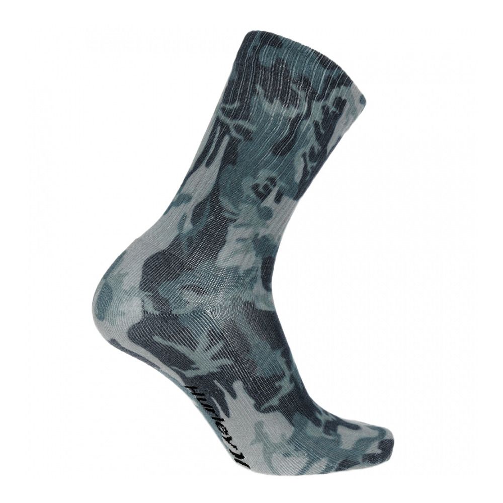 Hurley H2O DRI PRINTED CREW - Chaussettes Homme lt stone grey