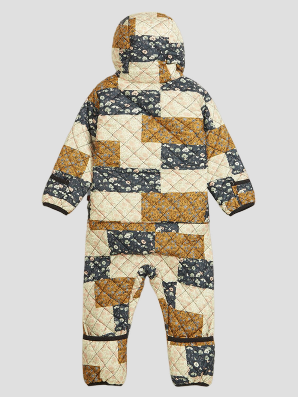 Picture Snowy Kids Overall b patchwork
