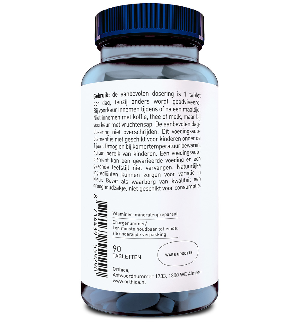 Orthica IJzer 20 complex (90 tabletten)