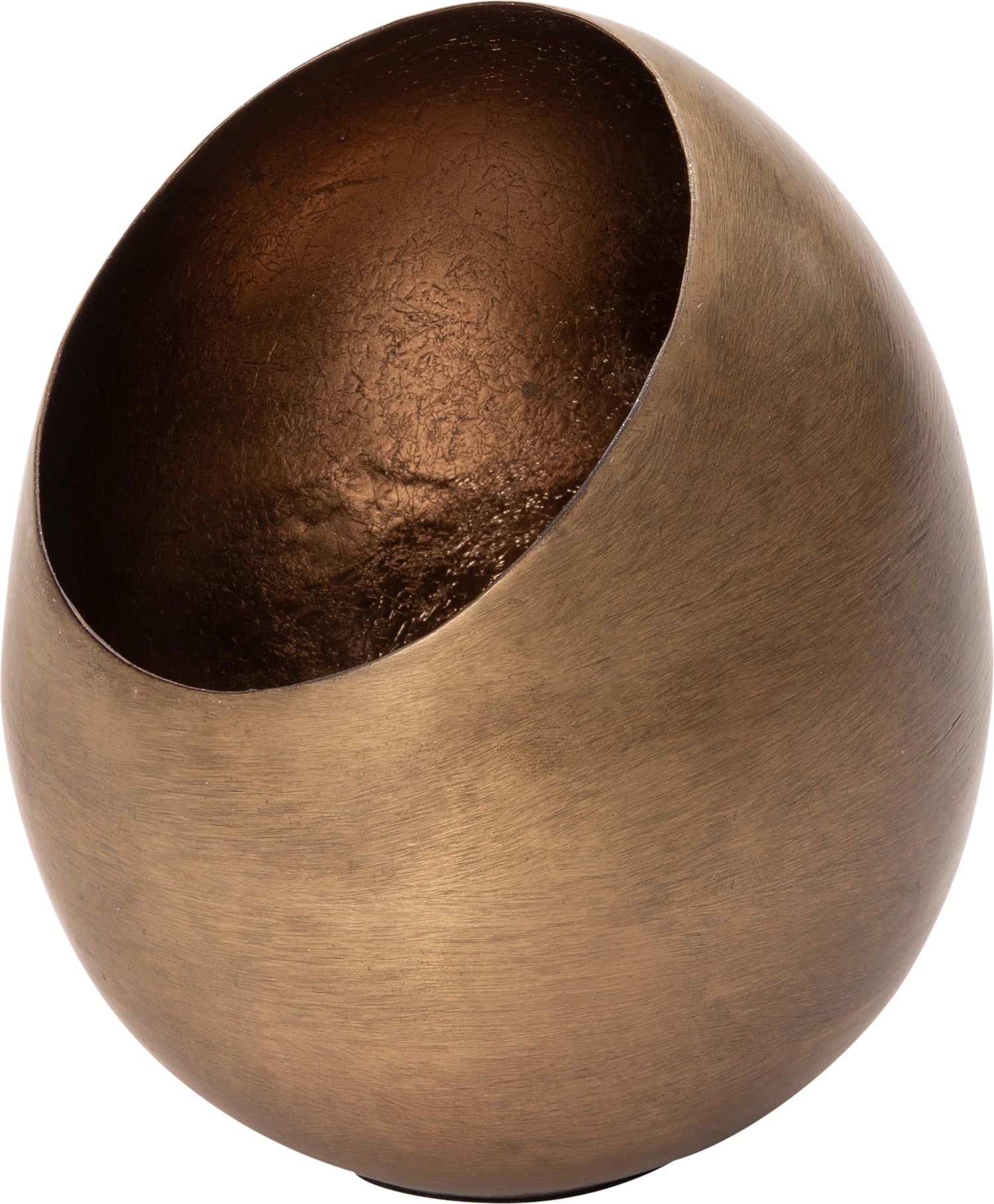 Intratuin waxinelichthouder Koto goud D 13 H 16 cm