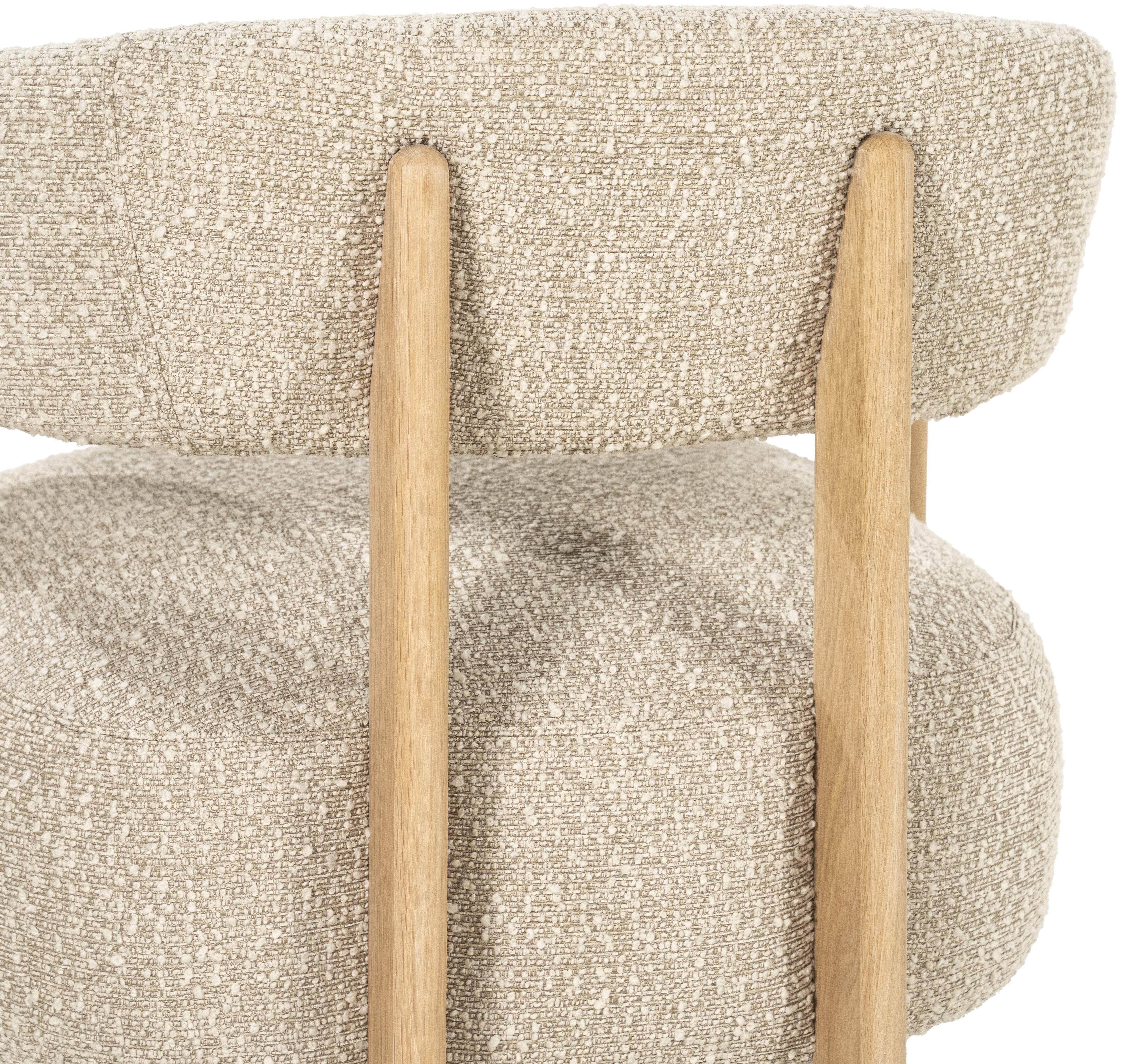 Fauteuil Taupe 96505 Lola B77 x D75 x H72 cm