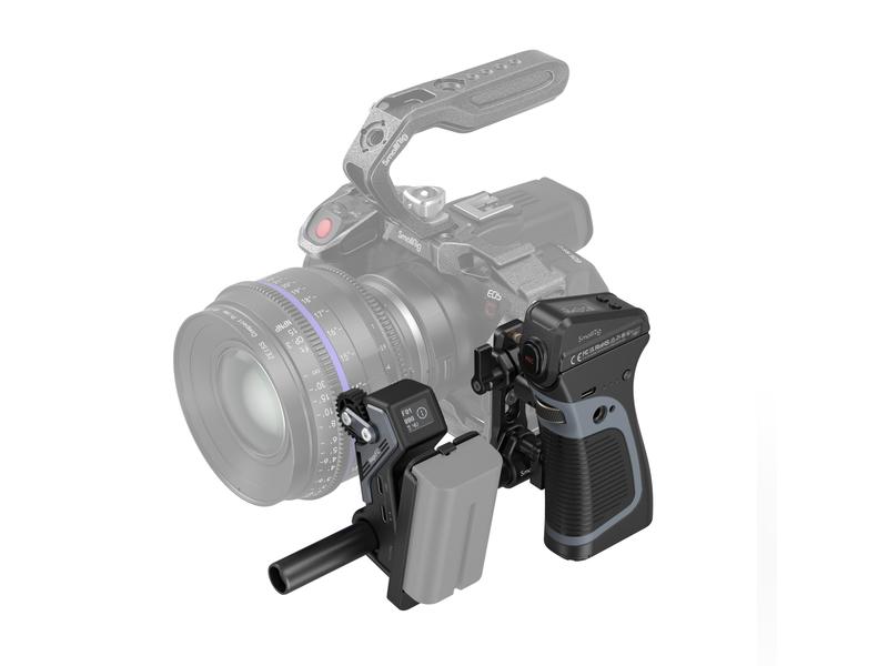 Smallrig MagicFIZ Wireless Follow Focus Handgrip Kit Präziser und latenzarmer Follow Focus für Videoaufnahmen