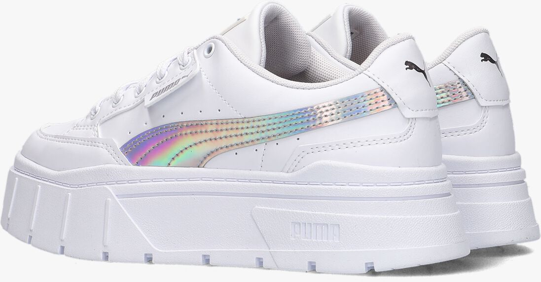 PUMA witte puma lage sneakers mayze stack