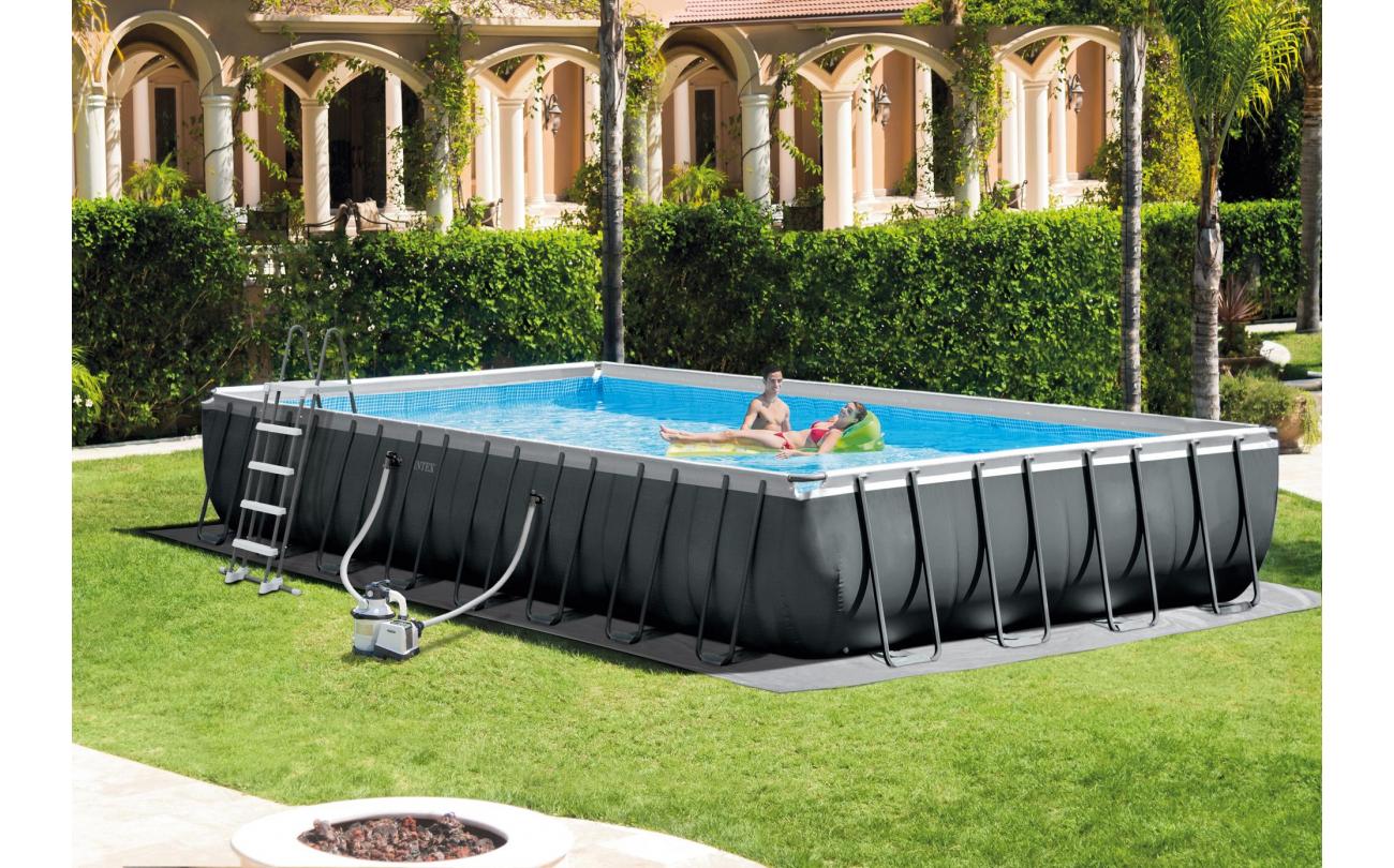 Intex Ultra XTR Rechthoekframezwembad 975x488x132cm met zandfilter