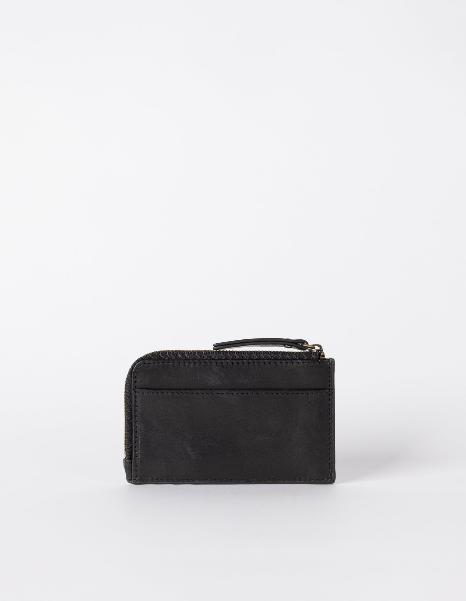 Lola Coin Purse - Black Classic Leather